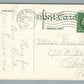 CAPE MAY NJ BIRDS EYE VIEW ANTIQUE POSTCARD