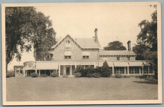 SOUTH ORANGE NJ TENNIS CLUB VINTAGE POSTCARD