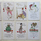 LOT of 9 ST.VALENTINE DAY EMBOSSED ANTIQUE POSTCARDS