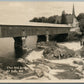 BATH NH OLD BRIDGE VINTAGE REAL PHOTO POSTCARD RPPC