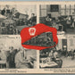 PENNSYLVANIA RAILROD USO LOUNGE VINTAGE POSTCARD