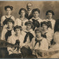 GRADUATE SCHOOL GROUP ANTIQUE REAL PHOTO POSTCARD RPPC