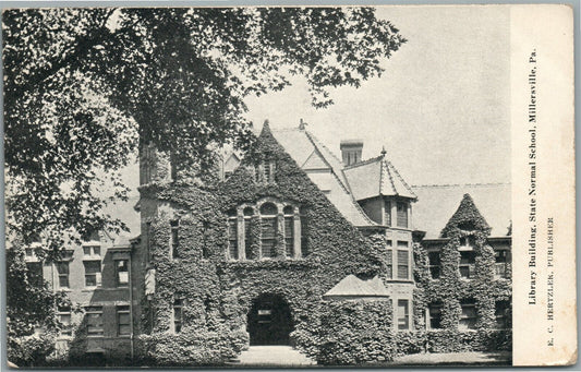 MILLERSVILLE PA STATE NORMAL SCHOOL ANTIQUE POSTCARD