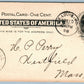 ST.LOUIS MO 1898 STANDARD STAMP COMPANY ANTIQUE ADVERTISING POSTCARD