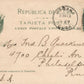 CUBA EL COBRE 1906 ANTIQUE POSTCARD w/ CORK CANCEL