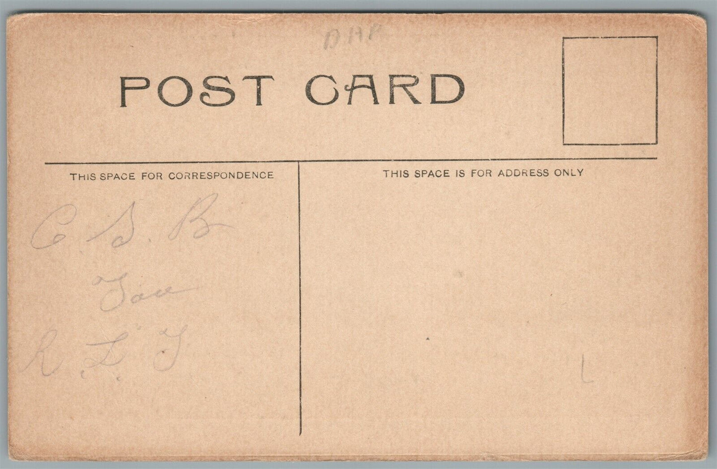 PRATTSBURG NY BUSINESS SECTION ANTIQUE POSTCARD