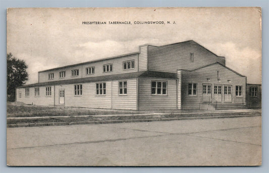 COLLINGSWOOD NJ PRESBYTERIAN TABERNACLE VINTAGE POSTCARD