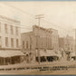 MARSHALL MI STATE STREET ANTIQUE REAL PHOTO POSTCARD RPPC