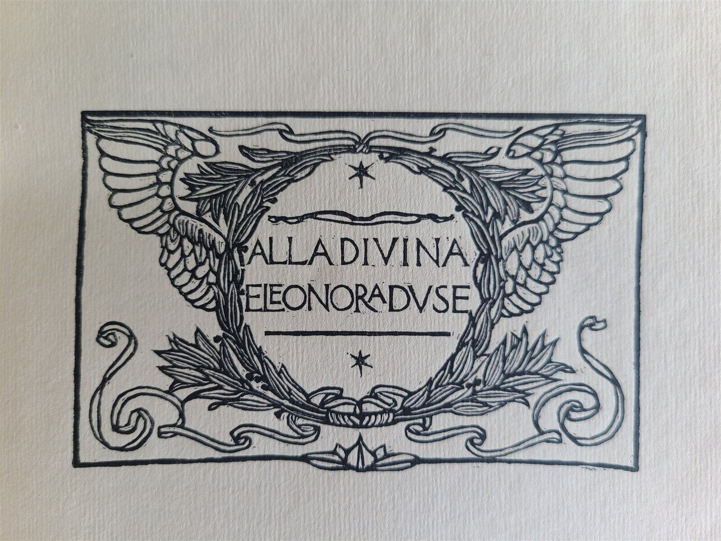 1903 FRANCESCA DA RIMINI EINE TRAGOEDIE IN VERSEN antique by GABRIELE D'ANNUNZIO