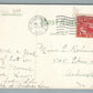 PLAINFIELD NJ SCENE FROM SYCAMORE AVE BRIDGE ANTIQUE POSTCARD