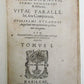 1579 PLUTARCH 3 VOLUMES PLUTARCHI CHAERONENSIS antique