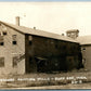 BURR OAK MI WHITEHOUSE KNITTING MILLS ANTIQUE REAL PHOTO POSTCARD RPPC