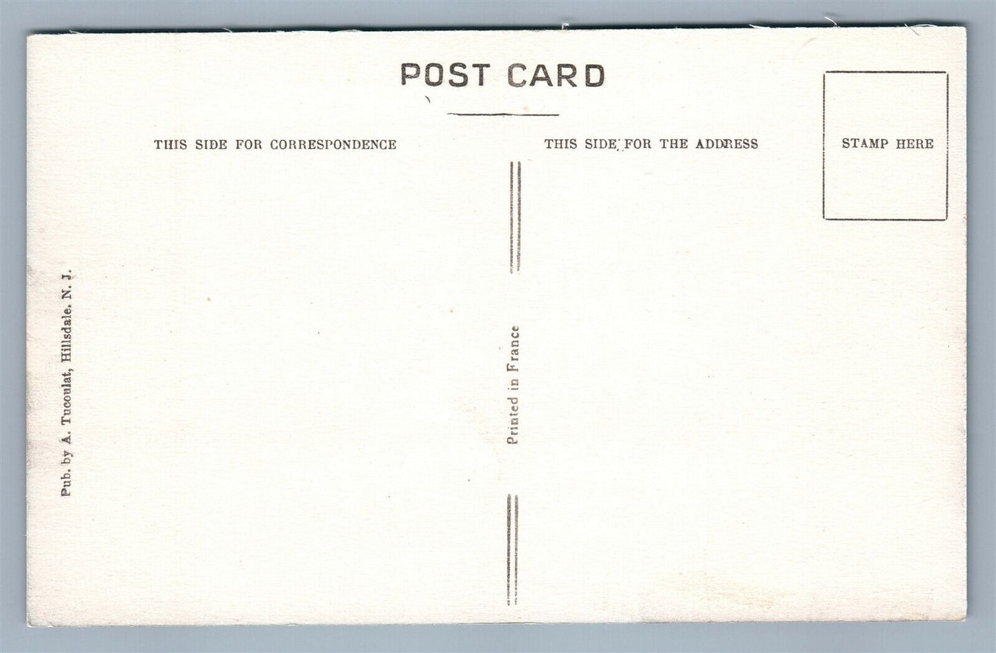 FLEMINGTON NJ OLD KERSHAW DAM & MILLPOND ANTIQUE POSTCARD