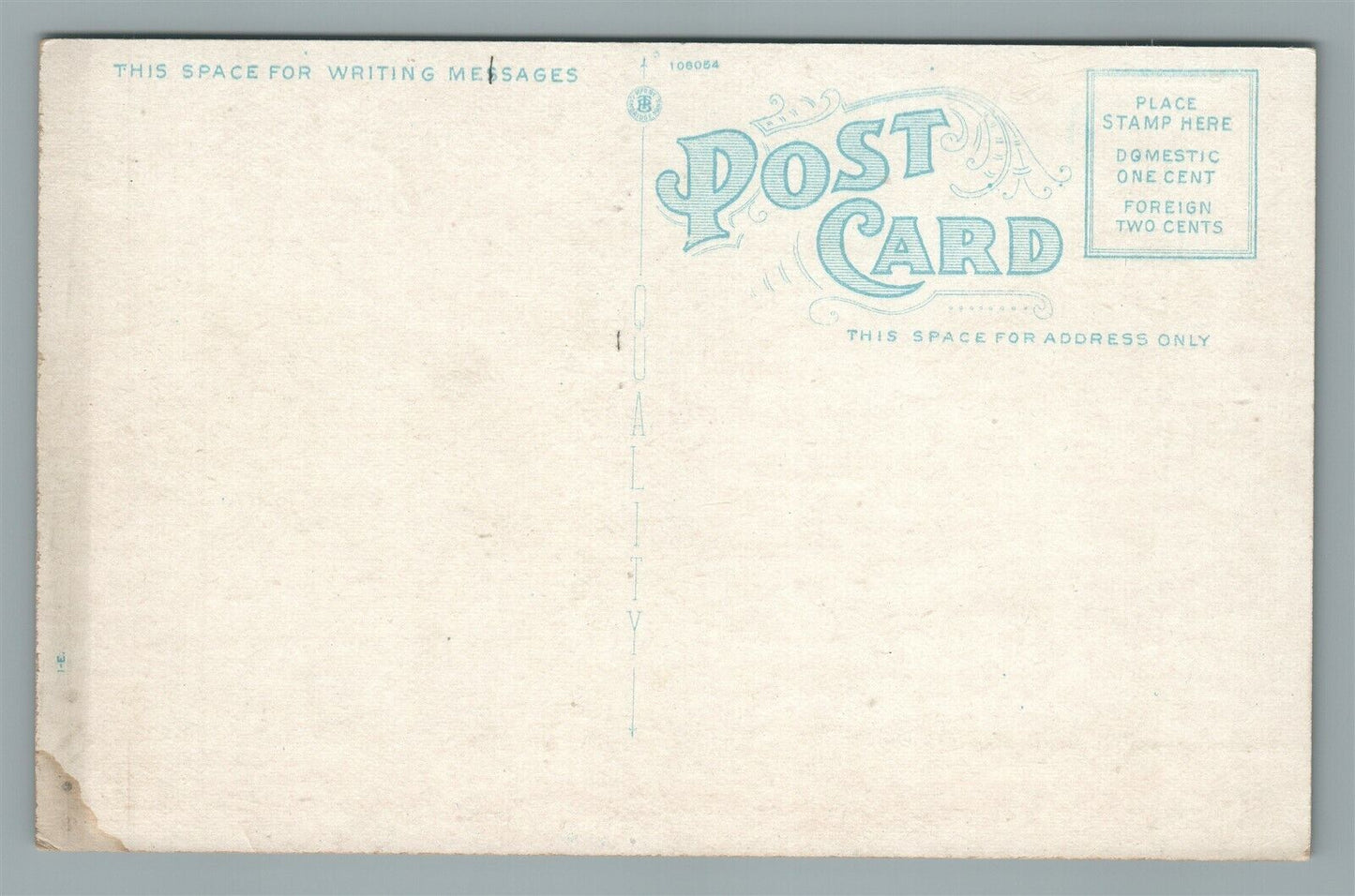 ELIZABETH NJ ELIZABETH AVE. ANTIQUE POSTCARD