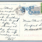 ASBURY PARK NJ BOARDWALK CONVENTION HALL BERKELEY CARTERET ANTIQUE POSTCARD