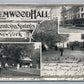 SARATOGA SPRINGS NY ELMWOOD HALL ANTIQUE POSTCARD