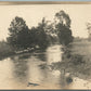 POTTERSVILLE NJ LAMINGTON RIVER ANTIQUE REAL PHOTO POSTCARD RPPC