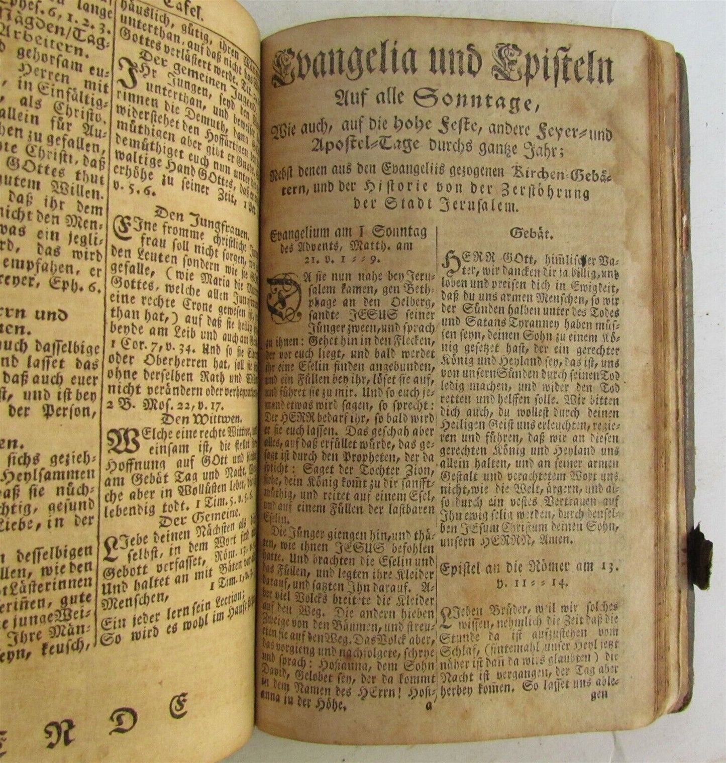 1770 CHRISTOPH SAUR Sauer antique GERMANTOWN AMERICANA in GERMAN rare