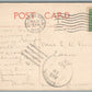 ATLANTIC CITY NJ SAND ARTIST ANTIQUE POSTCARD