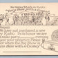 CROSLEY RADIO ADVERTISING ANTIQUE INVITATION POSTCARD