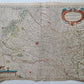 1641 MAP of ITALY antique authentic TERRITORIUM BONONIENSE IL BOLOGNESE original