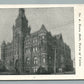 UNION NJ TOWN HALL ANTIQUE POSTCARD