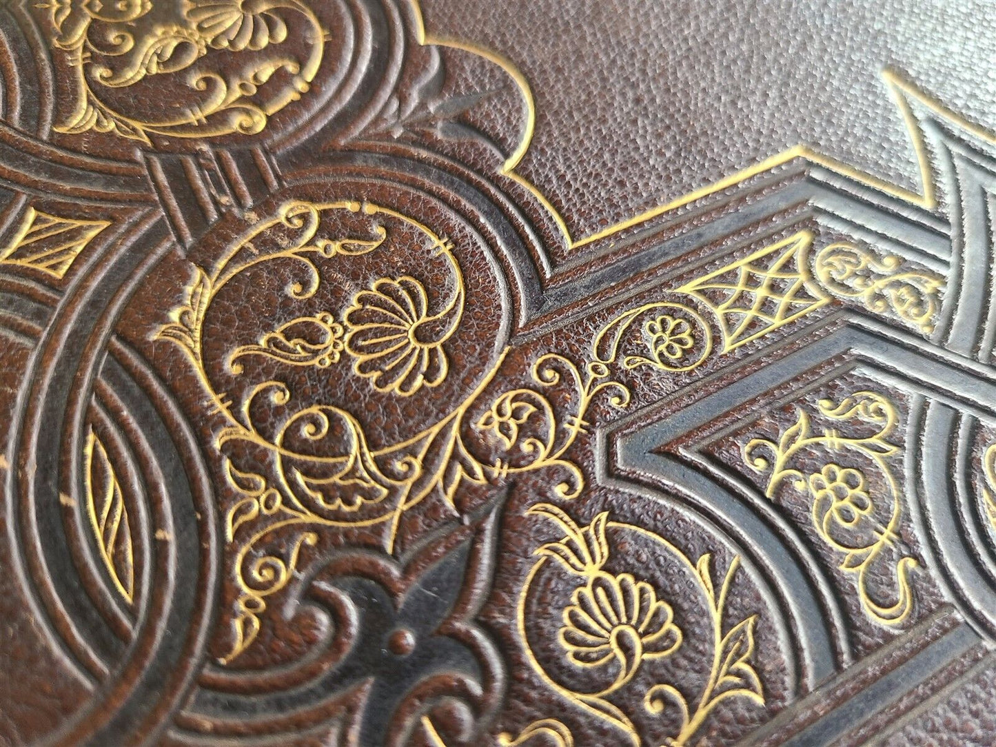 19th century VICTORIAN PHOTO ALBUM antique