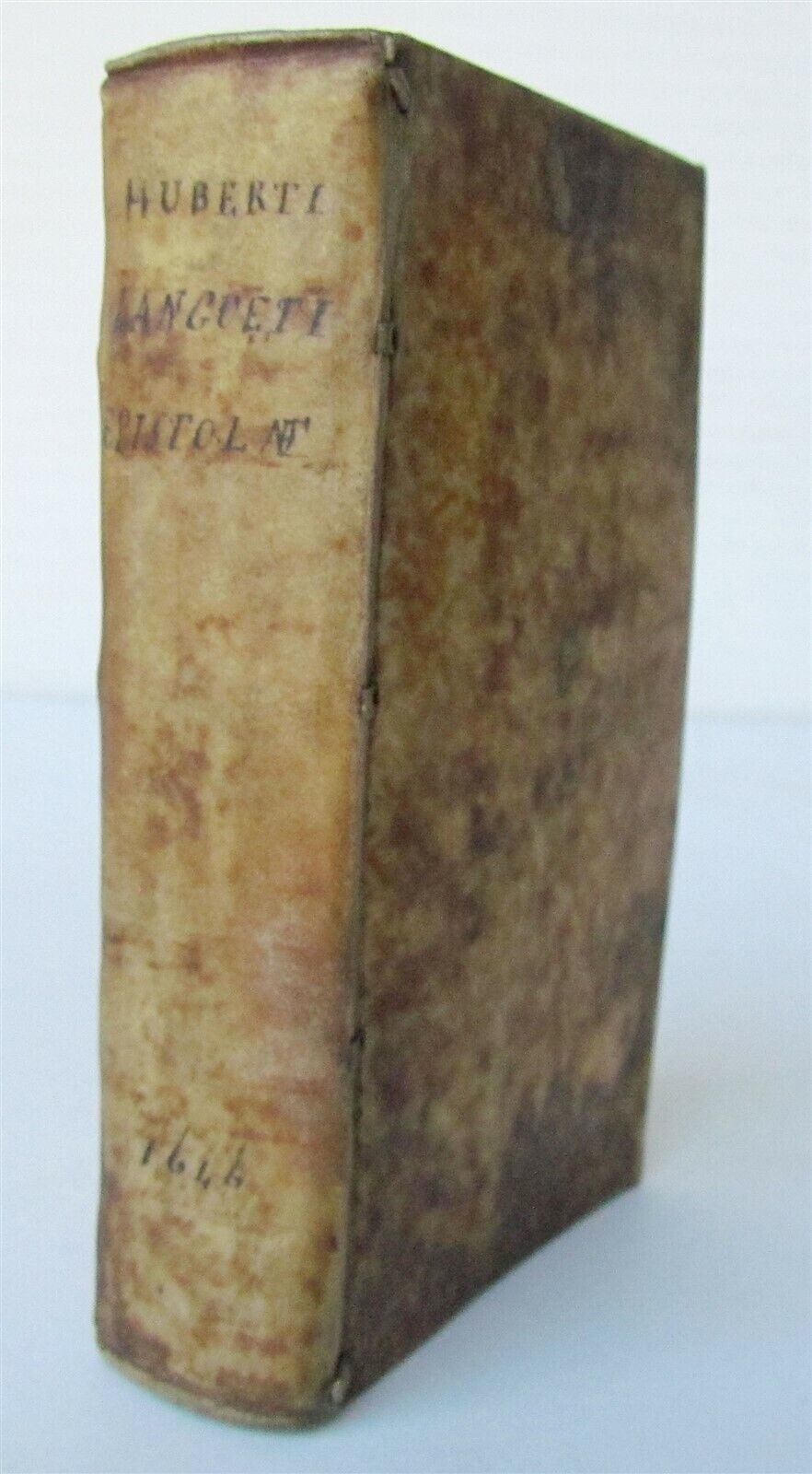 1646 POLITICAL & HISTORICAL WORKS Hubert LANGUET antique VELLUM ELZEVIR PUBL.