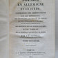 1810 TRAVEL TO GERMANY & SWEDEN 3 VOLS by CATTEAU-CALLEVILLE ANTIQUE in FRENCH