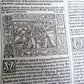 1529 BIBLE ILLUSTRATED LATIN TEXTUS BIBLIE antique FOLIO RARE 16th CENTURY