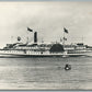 STEAMSHIP BRISTOL VINTAGE REAL PHOTO POSTCARD RPPC