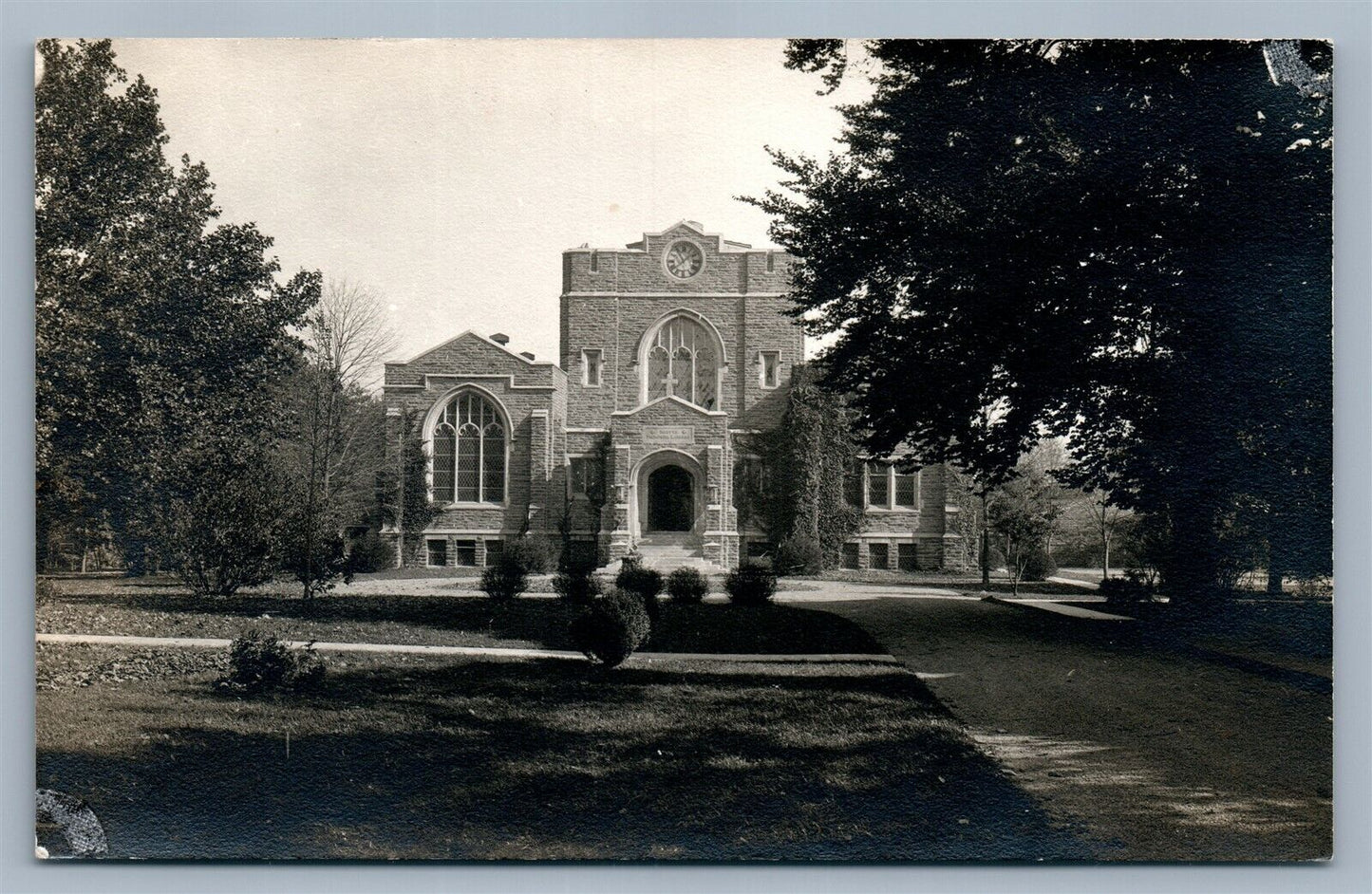 MT.AIRY PA LUTHERAN THEOLOGICAL SEMINARY ANTIQUE REAL PHOTO POSTCARD RPPC