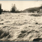SPRINGFIELD VT HIGH WATER 1913 ANTIQUE REAL PHOTO POSTCARD RPPC