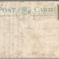 DUQUESNE PA POST OFFICE ANTIQUE POSTCARD