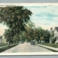 MANASQUAN BEACH NJ SOUTH TREET ANTIQUE POSTCARD