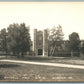 GORHAM ME NORMAL SCHOOL RUSSELL HALL ANTIQUE REAL PHOTO POSTCARD RPPC