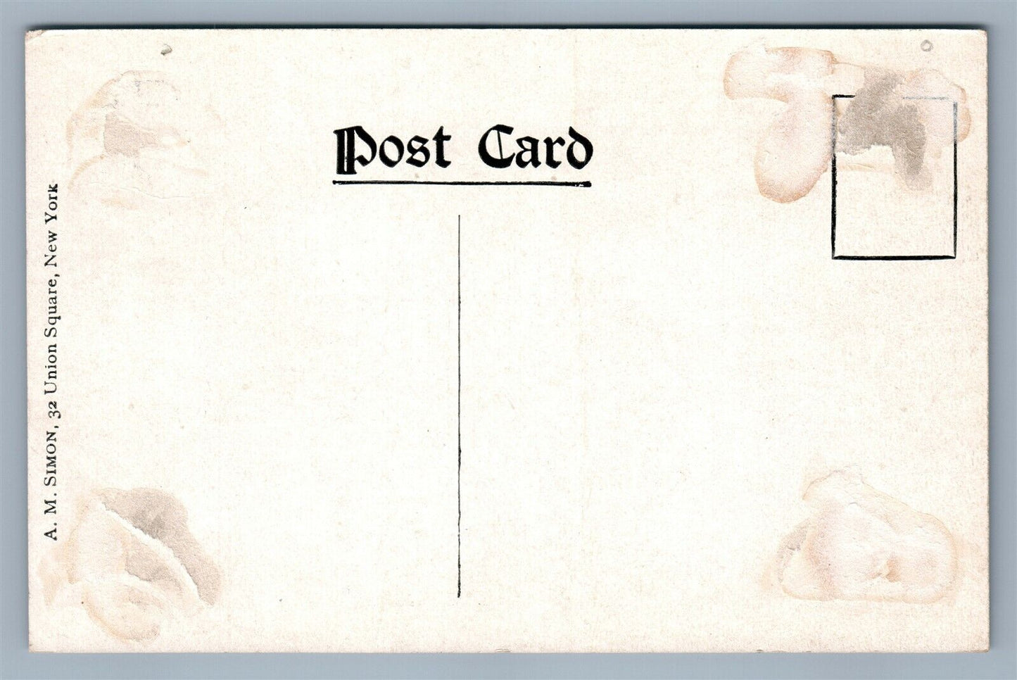 VALLEY FORGE PA VON STEUBEN MONUMENT ANTIQUE POSTCARD