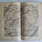 1578 COSMOGRAPHY by Sebastian Munster antique RARE ILLUSTRATED w/ MAPS PIGSKIN