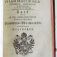 1794 PHARMACOLOGY TREATISE on NUSHELLS by J Friderich ANTIQUE in German PHARMACY