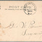 FLEMINGTON NJ MAIN STREET 1905 ANTIQUE POSTCARD