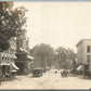 SPRINGFIELD VT MAIN STREET ANTIQUE REAL PHOTO POSTCARD RPPC