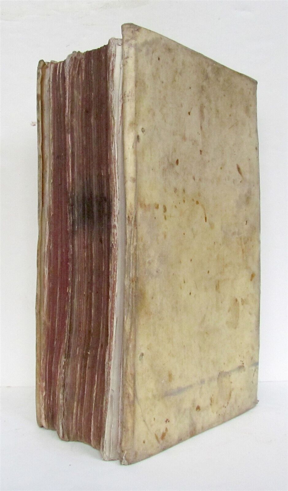 1663 THEOLOGY by MATTHIAE FABRI antique VELLUM BOUND FOLIO