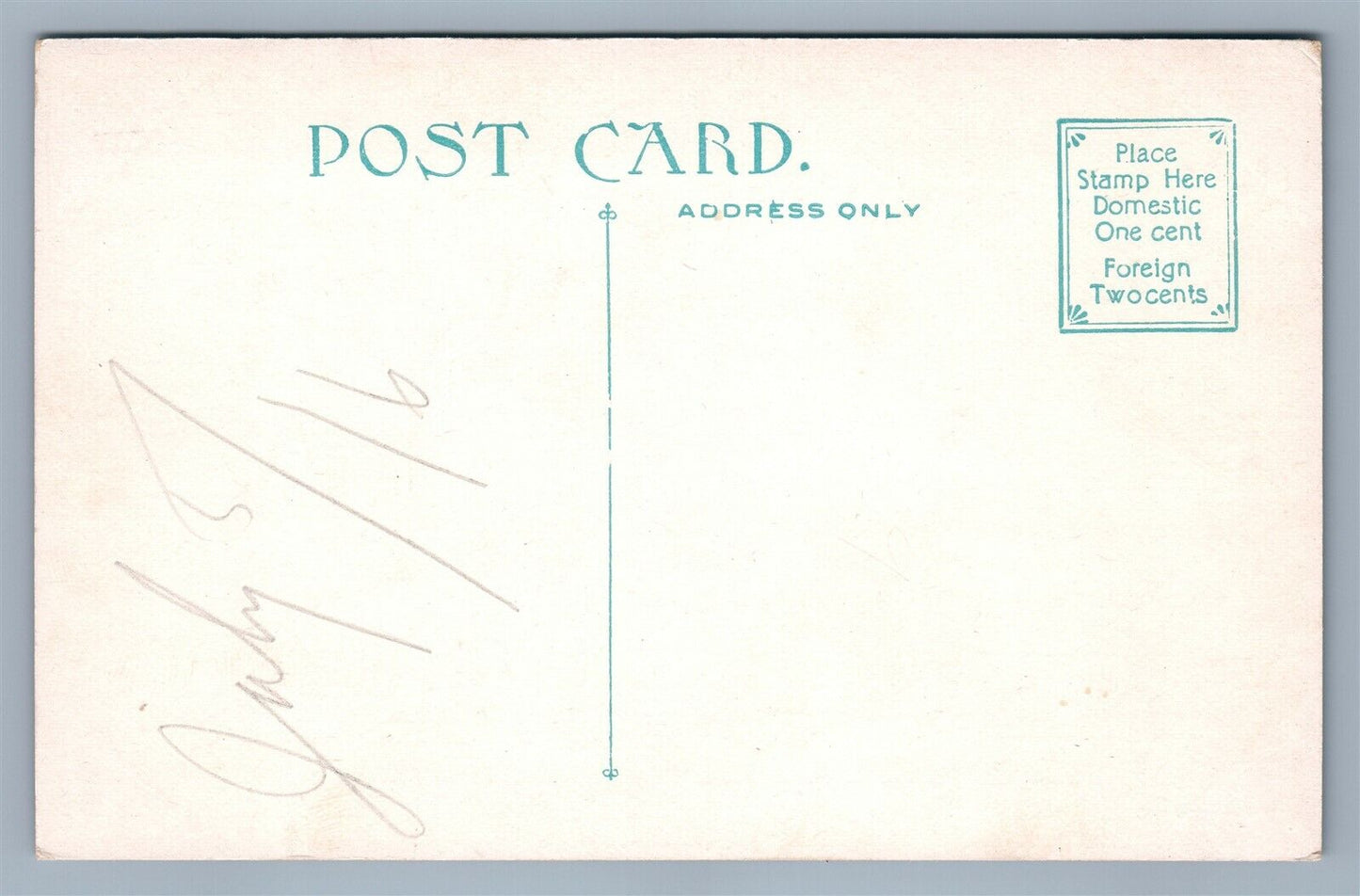 CARTHAGE NY STATE STREET 1916 ANTIQUE POSTCARD