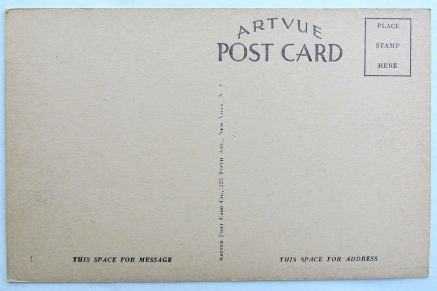 RED HOOK NY WARD MANOR THE SHERRY NETHERLAND VINTAGE POSTCARD