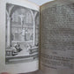 1727 3 VOLUMES FRAUDS of ROMISH MONKS & PRIESTS ANTIQUE VELLUM illustrated