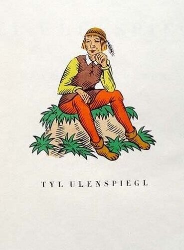 RARE 1934 GLOROIUS ADVENTURES OF TYL ULENSPIEGL LIMITED EDITION ILLUSTRATED BOOK