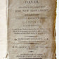 1811 PSALMS of DAVID by TIMOTHY DWIGHT antique in ENGLISH HARTFORD AMERICANA