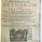 1696 CENSURA CELEBRIORUM AUTHORUM antique BLOUNT critique on celebrated authors