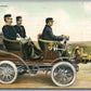 NETHERLANDS MILITARY AUTOMOBILE ANTIQUE CAR POSTCARD