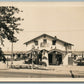 GAS STATION AAA CAMP VINTAGE REAL PHOTO POSTCARD RPPC